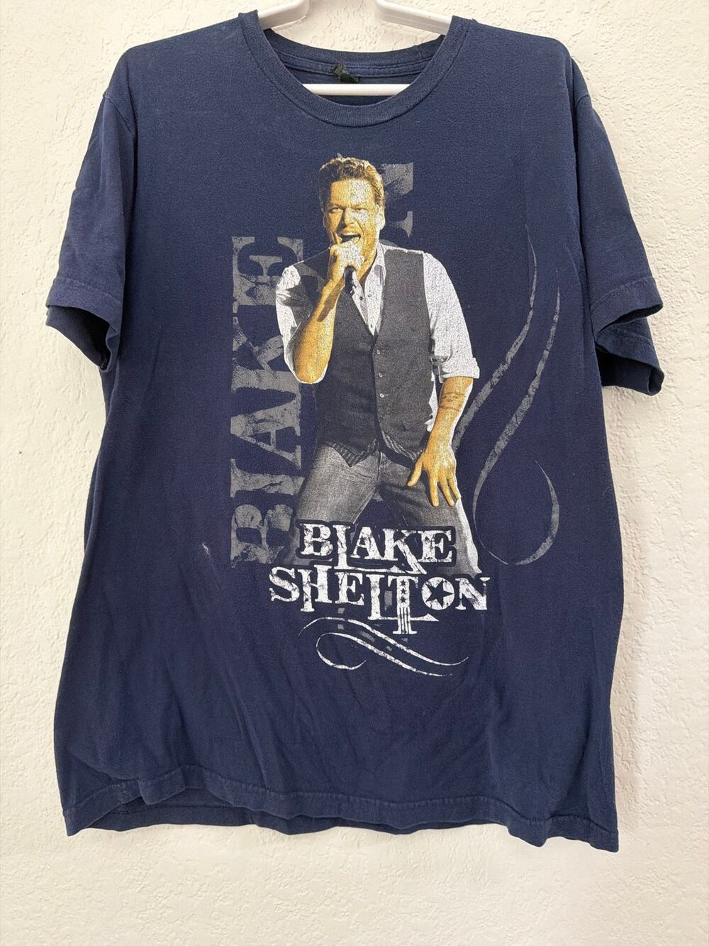 Blake Shelton ten times crazier concert t shirt 2014